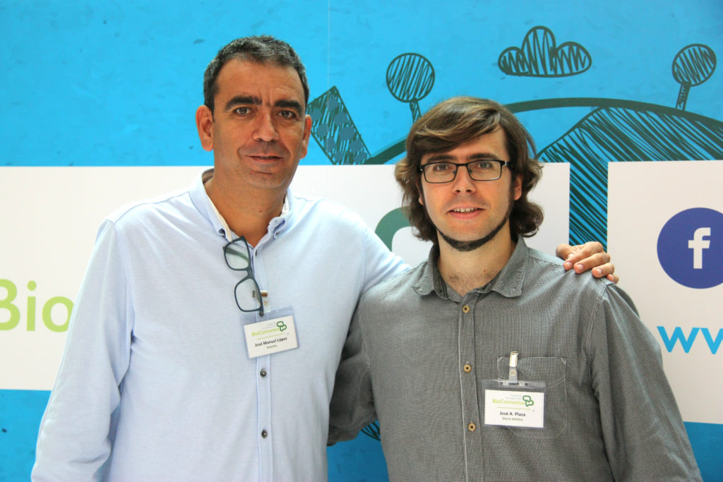 José Manuel López Nicolás (izquierda) junto a José Antonio Plaza.
