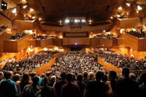 Acto de clausura de Naukas2017 en el Palacio Euskalduna, Bilbao. Fotografía de Xurxo Mariño (@xurxomar)